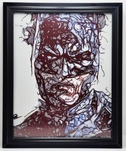 Framed Autographed Art Print of &quot;Darkness&quot; by Sam Zalch 1816/3000-FM1 - $23.38