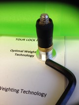 Tour Lock Pro 17gram Counter Weight (Silver) for Woods/Hybrid/wedges w/M... - $22.50