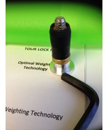 Tour Lock Pro 17gram Counter Weight (Silver) for Woods/Hybrid/wedges w/M... - $30.51 CAD