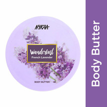 Nykaa Wanderlust Beurre Corporel 200ml Français Lavande Peau Visage Corps Soin - £22.37 GBP