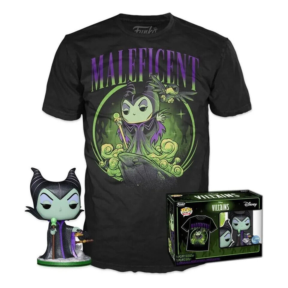 Primary image for Funko Pop Disney Villains Diamond Collection MALEFICENT Large Shirt Target 2023