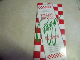 Wisconsin Milk Marketing Board 1991 Pizza Recipe Booklet - $5.00