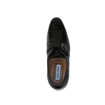 Men's Shoes Steve Madden Soft Leather upper Buckle Strap Covet Black image 7