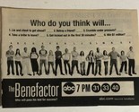The Benefactor Tv Guide Print Ad Advertisement TV1 - $5.93