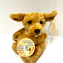 Aurora Gift of Smiles Plush Stuffed Puppy Vase Hugger and Balloon Pal 30... - $9.87