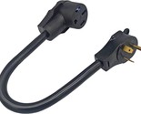 3 Prong To 4 Prong Ev Charge Adapter Cord Nema Tt-30P To 14-50R, 50R Rec... - $38.98