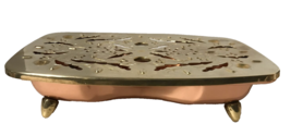 Vintage SIGG Swiss Copper Warming Tray Candle Powered Mid Century MCM - £74.74 GBP