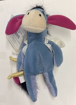 Disney Cupid Eeyore Winnie The Pooh Mini Bean Bag Plush 9” - $11.04