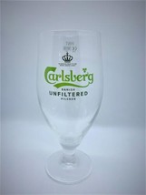 Personalised Carlsberg Stem Half Pint Glass Gift for Him or Her Engraved Message - £12.11 GBP