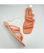 Steve Madden Skyler Jelly Slide Sandals Size 7 Peach - €20,95 EUR