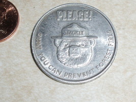 Smokey The Bear US Forestry Service Coin - Prevent Forest Fires - £14.12 GBP