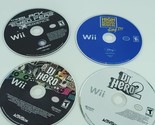 Nintendo Wii Game Lot of 4 Bundle Black Eyed Peas High School Musical Dj... - $22.76
