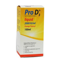 Pro D3 Vitamin D3 2000IU Liquid 100ml Vitamin D3 Colecalciferol Supplement - £35.99 GBP