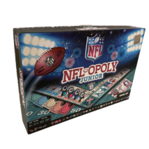 NFL Opoly Junior Board Game Set NFL Football Monopoly Style Boardgame Fun - £12.51 GBP
