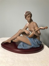 LLADRO Scheherazade Nude With Mandolin c1999 Ceramic Limited Edition 428... - $3,467.50