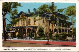 Chambersburg Pennsylvania PA Kittochtinny Inn Lincoln Way US 30 Postcard Y9 - £10.14 GBP