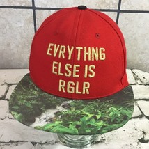 Everything Else Is Rglr Hat Ball Cap Rich Weirdo Quintin Snapback Red Camo - £11.72 GBP