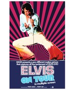 Elvis Presley 20 x 31 MGM Concert Movie &quot;ELVIS IN PERSON&quot; Bordered Custo... - $61.75 CAD