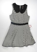 Hot Topic x Orphan Black Retro Gun Print Checkered Collared Dress Womens Medium - £35.58 GBP