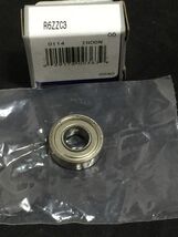 NSK R6ZZC3 Deep Groove Ball Bearing Bore 3/8" - $9.58