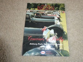 1996 Booklet Rolls Royce Enthusiasts Club Concours Rally Program - £15.31 GBP