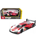 2023 Porsche Penske 963 #6 w/ Display Base 1/24 Scale Diecast Model by B... - $44.54