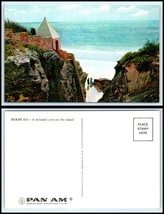 Bermuda Postcard - A Secluded Cove - Pan Am K5 - £2.36 GBP