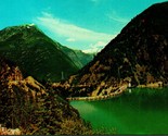 Diablo Lake Dam North Cascades Highway Washington WA UNP Chrome Postcard - $3.91