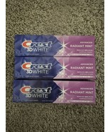 3XCrest 3D White Fluoride Anticavity Toothpaste Radiant Mint 3.8 oz Ea E... - $15.80