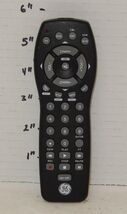 GE Universal TV Remote Control DVD Cable DVR Satellite RC24993-C 4027 Black - $14.80