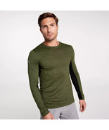 VRST x Smartwool Men&#39;s Long Sleeve Crew Neck Training Shirt Green Base L... - €51,67 EUR