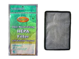 (50) Kenmore Sears EF 1 Pleated Vacuum HEPA Filter w/activated Charcoal, 86899 P - £195.66 GBP