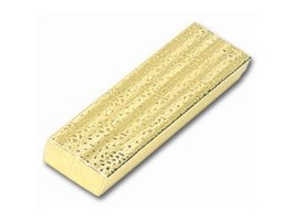 10 pcs Gold Foil Cotton Filled Jewelry Packaging Gift Boxes 8 x 2 x 1&quot; - £10.24 GBP