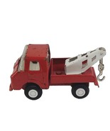 Vintage Pressed Steel Red Tow Truck Wrecker Made In Japan like Tonka mini - £4.71 GBP