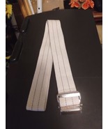 Skil-Care Cotton Gait Belt Stars Stripes 60” Pin Stripes Adjustable USA EUC - $10.79