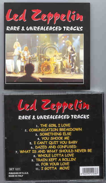 Led Zeppelin - Unreleased Tracks ( 11 REALLY rare & unreleased takes ) - CDs