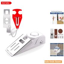 Dual Protection Door Stop Alarm - 120 dB with Adjustable Sensitivity, 2 ... - $21.73