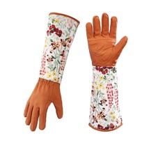 Long Sleeve Gardening Gloves Pruning Thornproof Garden Gloves Arm Protector - £20.80 GBP