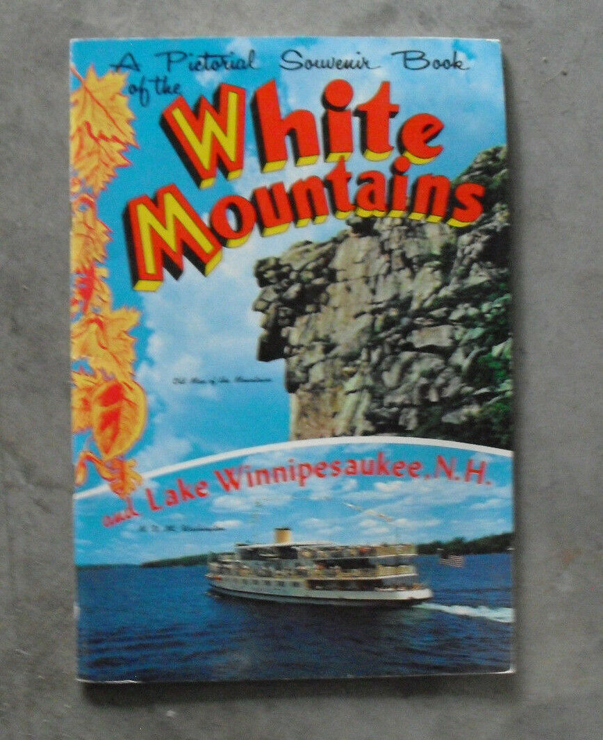 Vintage 1970s Booklet Pictorial Souvenir Book of the White Mountains - $17.82
