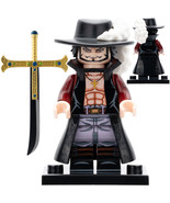 One Piece Marineford Dracule Mihawk Minifigures Minifigs Toy Gift - $5.47 CAD