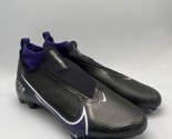 Nike Vapor Edge 360 Pro Black/Purple Cleats CV6345-001 Men’s Size 14 - $159.95