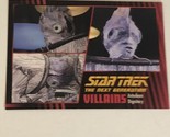 Star Trek The Next Generation Villains Trading Card #91 Antedean Dignitary - $1.97