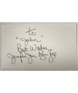Jumpin&#39; Jim Brunzell Signed Autographed 3x5 Index Card - Pro Wrestling L... - $285.10 MXN