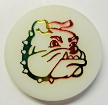 1990&#39;s Vintage White Pogs Slammer Bull Dog Rainbow Metalica (317m) - $7.99