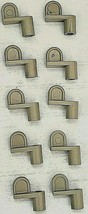 3/8&quot; Sunscreen Clips Almond Pack of 10 Window Screen Metal Diecast Die C... - $7.96