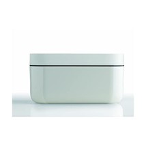 Lekue Ice Box Silicone Ice Cube Tray and Storage Box, White  - £50.02 GBP