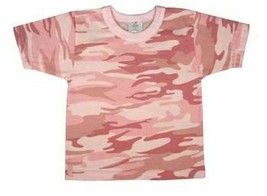 9-12 Months Baby Infant PINK CAMO SHIRT Top Camoflauge Hunting Gear Rothco 6863 - £7.85 GBP