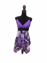 CATO WOMENS FLORAL HALTER DRESS SIZE Small S - $14.20