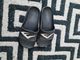 Everlast Unisex Size Uk 3 Black Slids/flip Flops/Sandals Summer Express Shi - £17.98 GBP