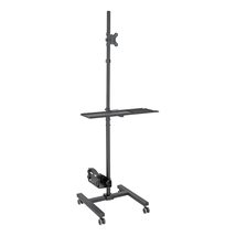 Tripp Lite Mobile Workstation with Monitor Mount for Displays 17 to 32, Mobile - £223.89 GBP